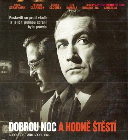 detail Dobrou noc a hodně štěstí - DVD pošetka