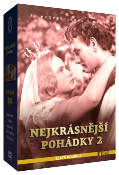 detail Nejkrásnější pohádky 2 - Zlatá kolekce - 4DVD