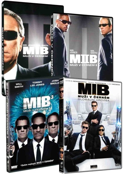 detail Muži v černém 1-4 kolekce - DVD