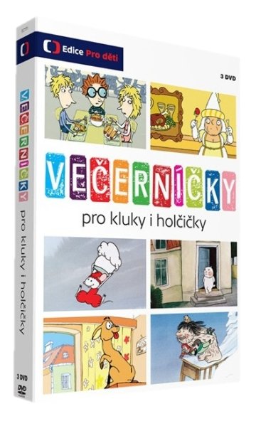 detail Večerníčky pro kluky i holčičky - 3 DVD
