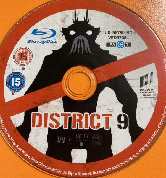 detail District 9 - Blu-ray - bez cz - outlet