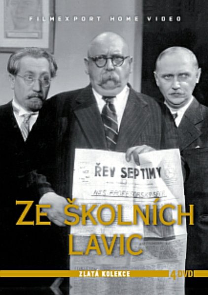 detail Ze školních lavic - Zlatá kolekce - 4DVD