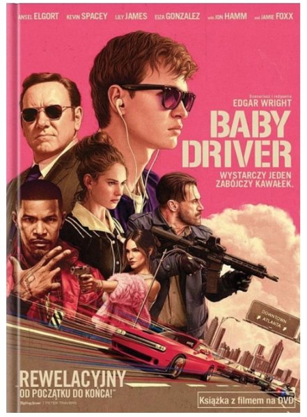 detail Baby Driver - DVD digipack