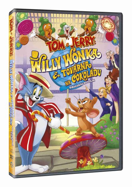 detail Tom a Jerry: Willy Wonka a továrna na čokoládu - DVD