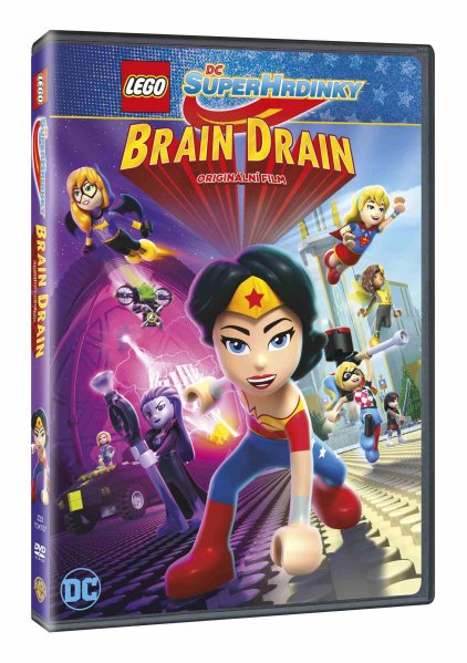 detail LEGO DC Superhrdinky: Brain Drain - DVD