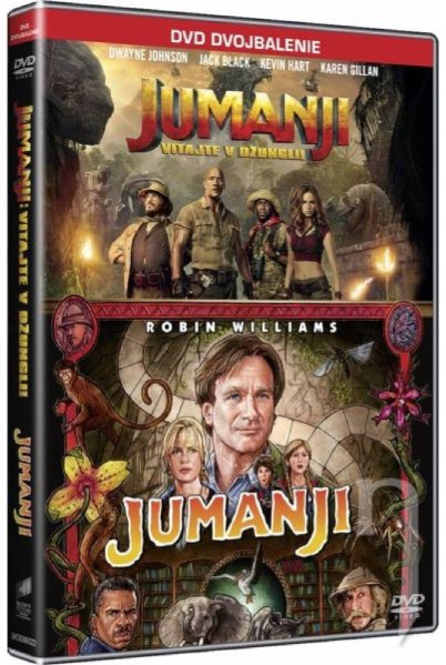 detail Jumanji 1+2 kolekce - 2 DVD (SK obal)