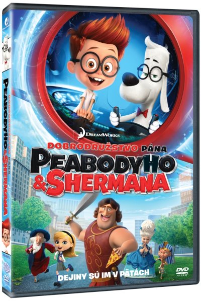 detail Dobrodružství pana Peabodyho a Shermana - DVD (SK obal)