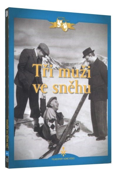 detail Tři muži ve sněhu - DVD Digipack