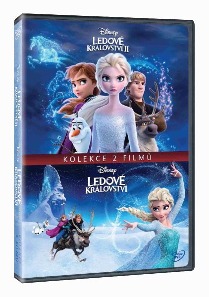 detail Ľadové kráľovstvo kolekcia 1+2 - 2DVD