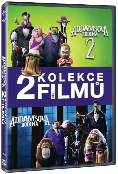 detail Rodina Adamsovcov 1+2 - 2DVD
