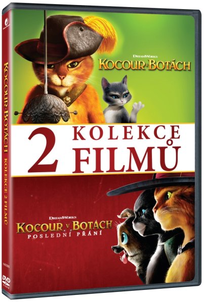 detail Kocour v botách 1 + 2 kolekce - 2DVD
