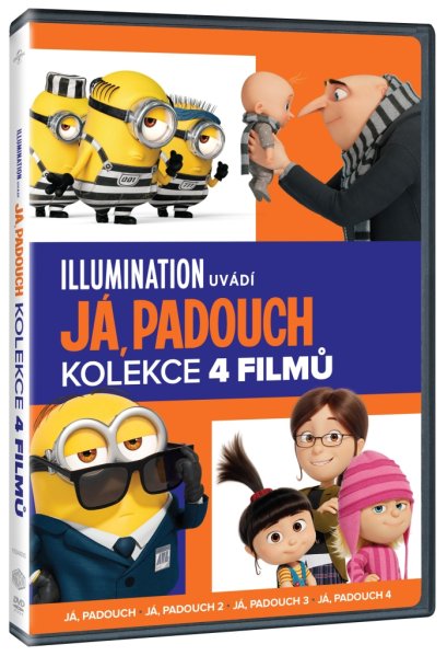detail Ja, zloduch 1-4 kolekce - 4DVD