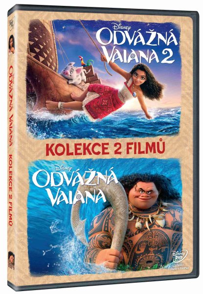 detail Vaiana 1+2 - 2DVD