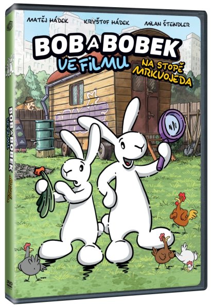 detail Bob a Bobek vo filme: Na stope Mrkvojeda - DVD