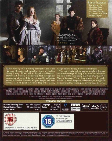 detail Bílá královna - Blu-ray 4BD (bez CZ)