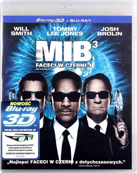 detail Muži v čiernom 3 - Blu-ray 3D + 2D