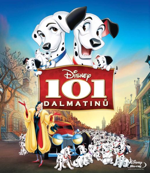 detail 101 dalmatíncov - Blu-ray