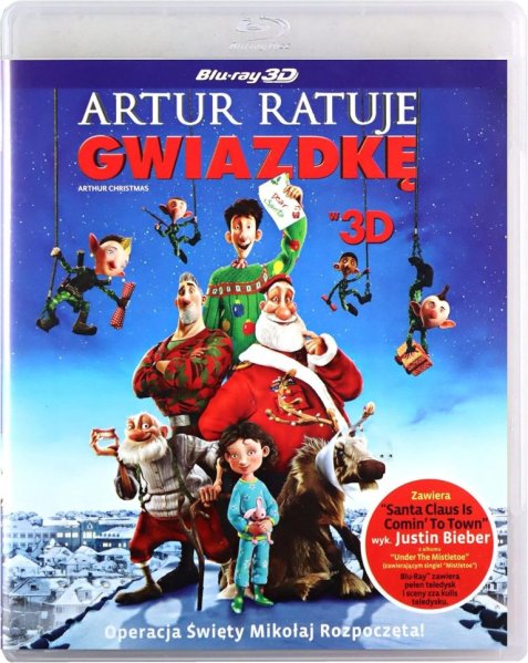 detail Arthur zachráni Vianoce - Blu-ray 3D + 2D