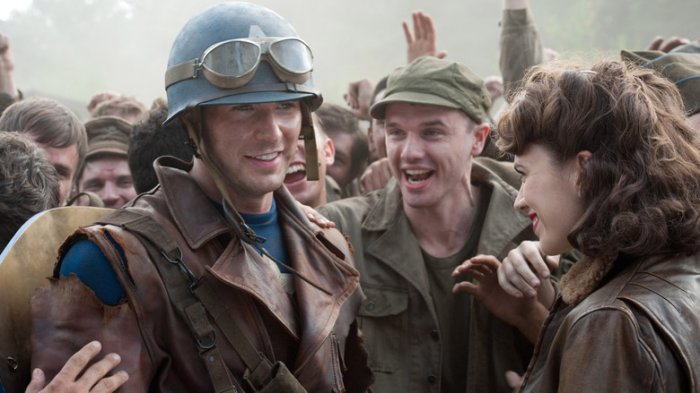 detail Captain America: První Avenger - Blu-ray 3D + 2D (2BD)