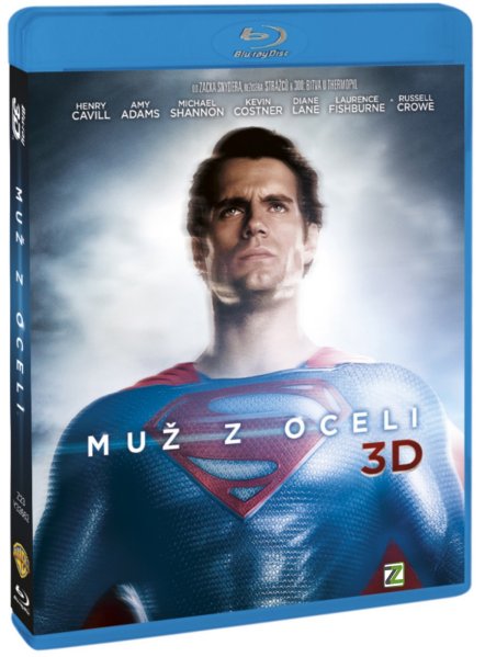 detail MUŽ Z OCELI - Blu-ray 3D + 2D