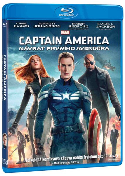 detail Captain America: Zimný vojak - Blu-ray