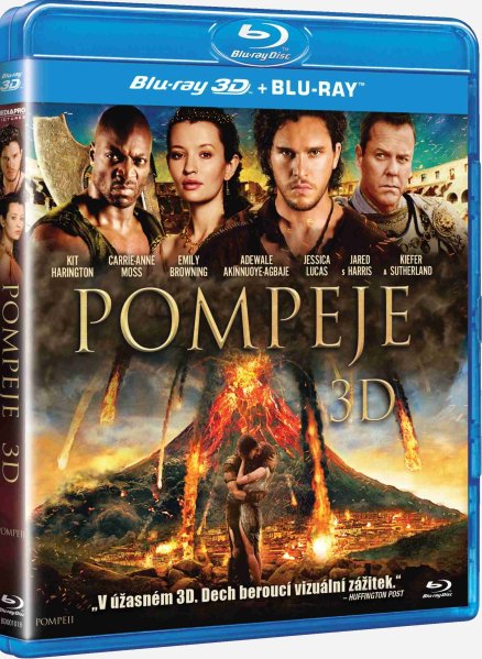detail POMPEJE - Blu-ray 3D + 2D (1 BD)