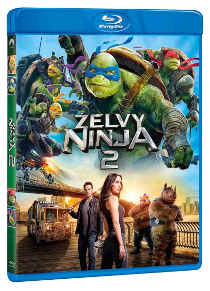 detail Ninja Korytnačky 2 - Blu-ray
