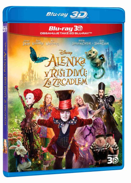 detail Alica v Krajine za zrkadlom - Blu-ray 3D + 2D