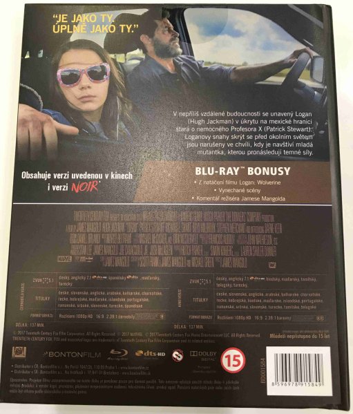 detail Logan: Wolverine - Blu-ray + Noir verze Blu-ray (2BD) Digibook