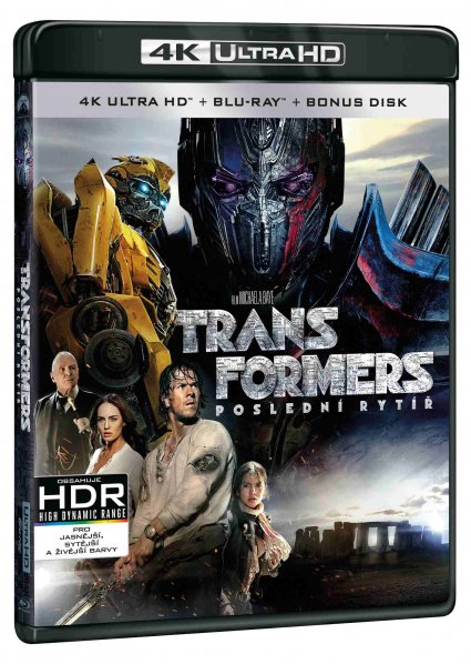 detail Transformers: Posledný rytier - 4K UHD Blu-ray + Blu-ray + bonus 3BD