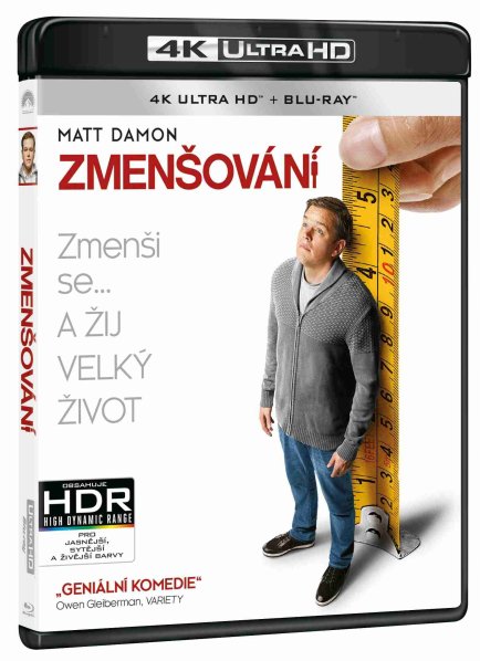 detail Zmenšovanie (4K ULTRA HD) - UHD Blu-ray + Blu-ray (2 BD)