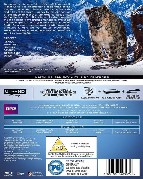 detail Zázračná planeta II - 4K Ultra HD Blu-ray + Blu-ray 4BD (bez CZ)