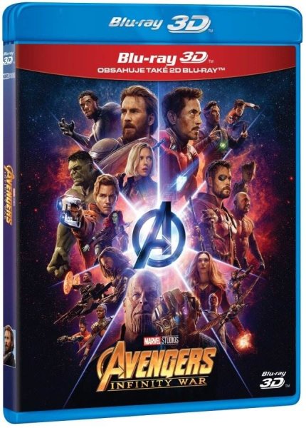 detail Avengers: Infinity War - 3D Blu-ray + Blu-ray (2BD)