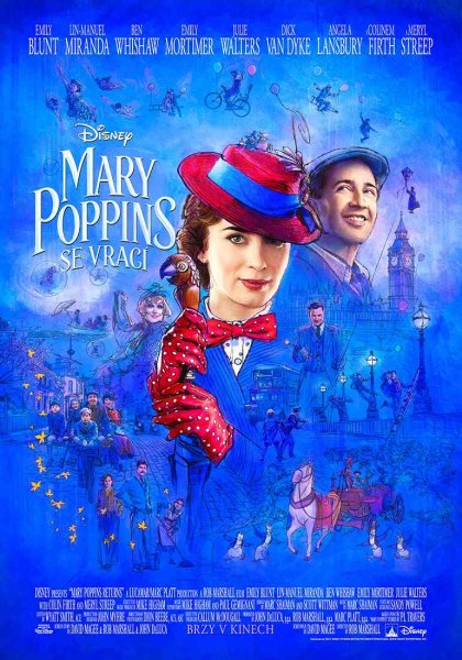 detail Návrat Mary Poppins - Blu-ray
