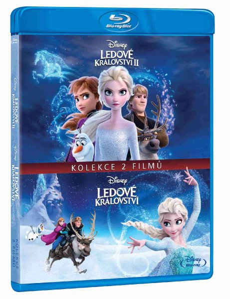 detail Ľadové kráľovstvo kolekcia 1+2 - Blu-ray 2BD