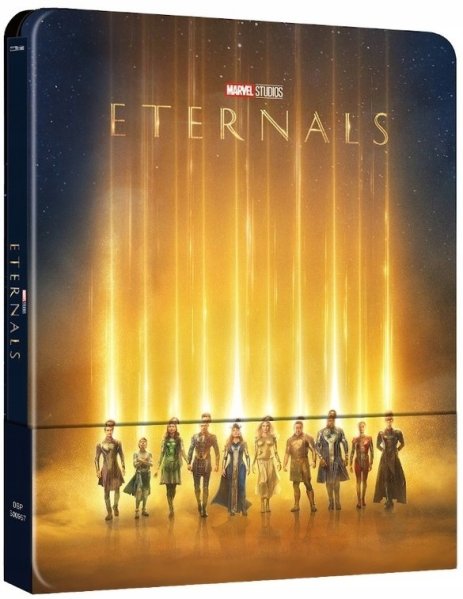 detail Eternals - Blu-ray Steelbook dovoz