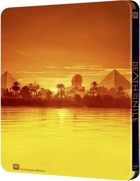 detail Smrť na Níle (2022) - Blu-ray Steelbook