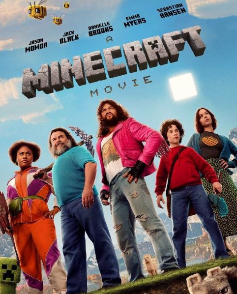 detail Minecraft vo filme - Blu-ray