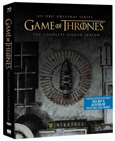 detail Hra o trůny 8. séria - 4K UHD Blu-ray + Blu-ray (6BD) Steelbook