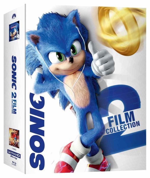 detail Ježko Sonic 1+2 - 4K Ultra HD Blu-ray + Blu-ray (2BD) Steelbook
