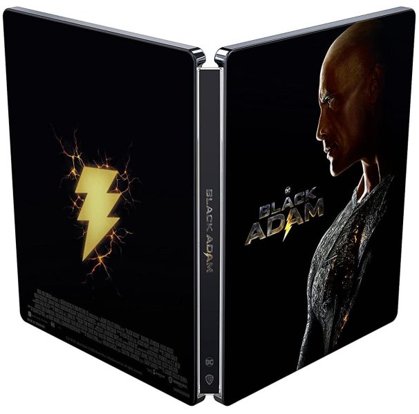 detail Black Adam - 4K Ultra HD Blu-ray + Blu-ray (2BD) Steelbook
