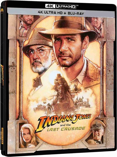 detail Indiana Jones a Poslední křížová výprava - 4K UHD + Blu-ray Steelbook (bez CZ)