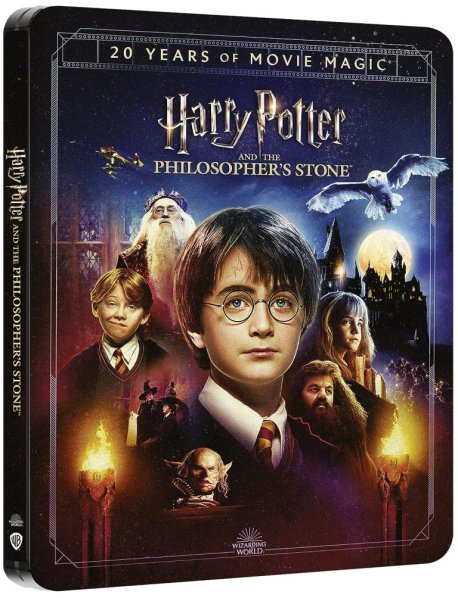 detail Harry Potter a Kameň mudrcov (20. výročí) - 4K Ultra HD Blu-ray Steelbook