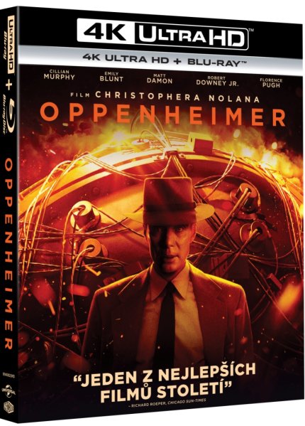 detail Oppenheimer - 4K UHD + BD + BD bonus disk (3BD) Zberateľská edícia v obale