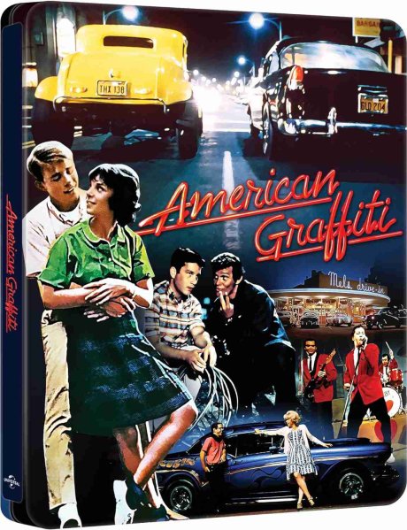 detail Americké graffiti - Edícia k 50. výročiu - 4K Ultra HD Blu-ray Steelbook