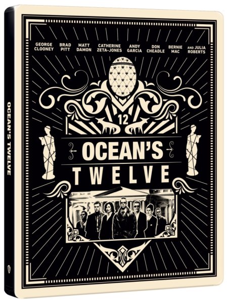 detail Ocean's Twelve: Dannyho dvanástka - 4K Ultra HD Blu-ray + Blu-ray 2BD Steelbook