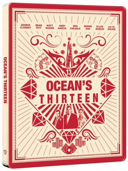 detail Ocean's Thirteen: Dannyho trinástka - 4K Ultra HD Blu-ray + Blu-ray 2BD Steelbook