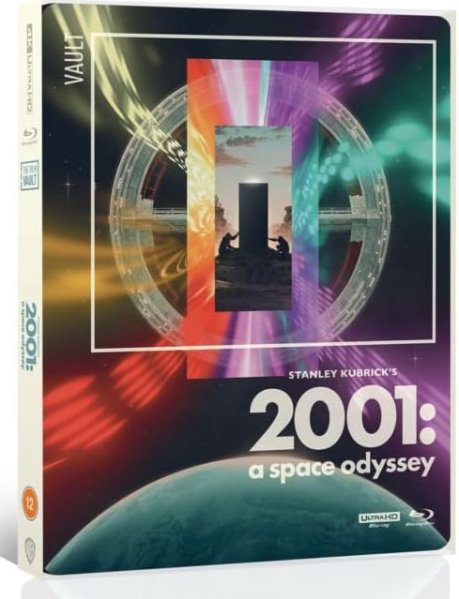 detail 2001: Vesmírna odysea - 4K Ultra HD Blu-ray Steelbook Vault sberatelská edicia