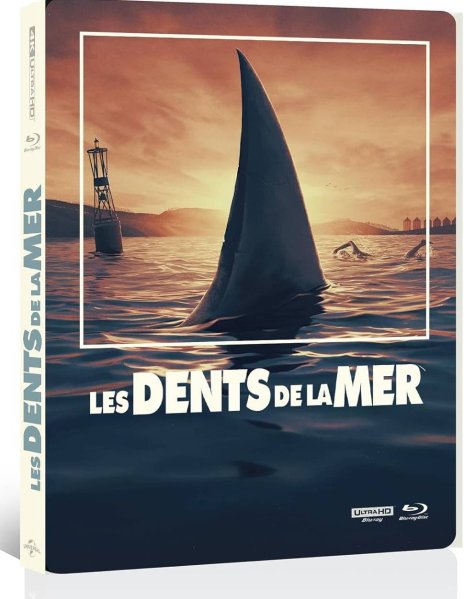 detail Čeľuste - 4K Ultra HD Blu-ray Steelbook Vault sběratelská edice