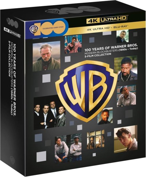 detail 100 rokov Warner Bros. - kolekcia piatich moderných trhákov - 4K UHD Blu-ray